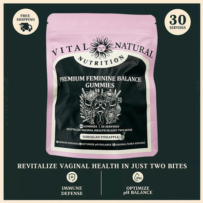 Vital Source Feminine Balance Gummies - Hawaiian Pineapple